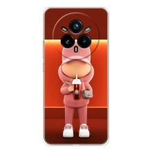 Крутые Чехлы Луи Виттон для Realme 14 Pro (AlphaPrint) (С Кофе)