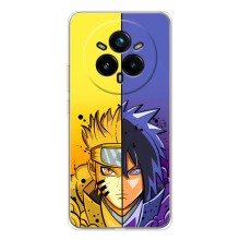 Купить Чехлы на телефон с принтом Anime для Realme 14 Pro (Naruto Vs Sasuke)