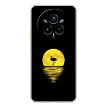 Летний Чехол на Realme 14 Pro (Желтый Закат)