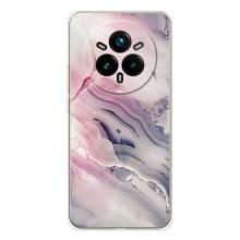 Мраморный чехол на Realme 14 Pro (VPrint) – Пурпурный Мрамор