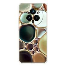 Мраморный чехол на Realme 14 Pro (VPrint) – Радужный Мрамор