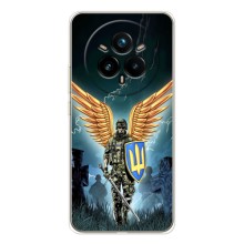 Патриотический Чехол для Realme 14 Pro (ЗСУ з крильями)