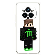 Чехлы для Realme 14 Pro (Персонажи Майн Крафт)