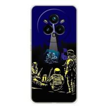 Рождественские, Праздничные Чехлы для Реалми 14 Про (Рождество в Украине)