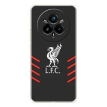 Силиконовые Чехлы принт Футбол на Realme 14 Pro – Эмблема Liverpool