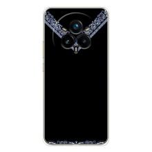 Силиконовый Чехол на Realme 14 Pro (Воротник вышиванки)