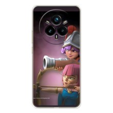 Чехол з героями Клеш Рояль для Realme 14 Pro (Три мушкетёра)