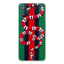 Чохли  GUCCI для Реалмі 14 (AlphaPrint) (Gucci змія)