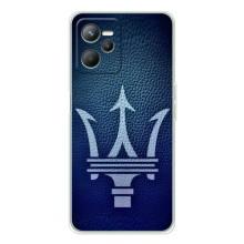 Чехлы с тематикой "Крутые машины" на Realme 14 – Лого Maserati