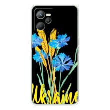 Чохол на Realme 14 (Український дизайн) (Україна в квітах)
