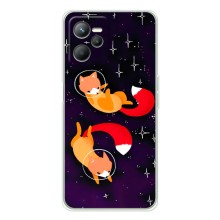 Чохол з Лисичкою для Realme 14 – Лисиці