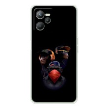 Чехол с Обезьянами Realme 14 - (AlphaPrint)