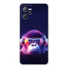 Чохол з Мавпами Realme 14 - (AlphaPrint) (Стильна мавпа)