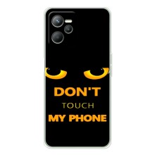 Чохол з Прикольним Принтом на Realme 14 – Не чіпай мій телефон