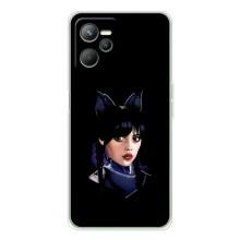 Чохли Венсдей на Realme 14 Уенсдей (AlphaPrint)