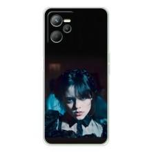 Чохли Венсдей на Realme 14 Уенсдей (AlphaPrint) (погляд Венздей)