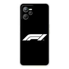 Чехол фильм Формула 1 для Realme 14 – Логотип Формула 1