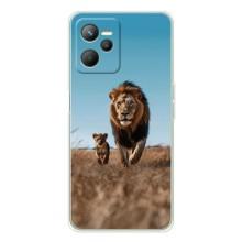 Чехол Король лев на Реалми 14 – Мусафа и Симба