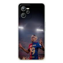 Чехол с футболистом Ламин Ямаль Realme 14 (Ямаль на стадионе)