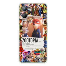 Чохол Зоотрополіс на Realme 14 – Колаж Зоо