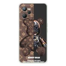 Круті Чохли Луі Віттон для Realme 14 (AlphaPrint) (Ведмідь Луі Вітон)