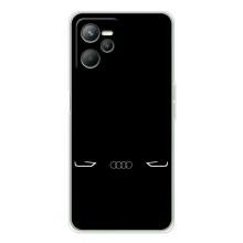 Силиконовый бампер с картинкой машины на Realme 14 – Силует Audi