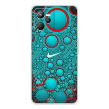 Силіконовый Чохол на Realme 14 з картинкою НАЙК (Найк зелений)