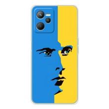 Украинские Чехлы для Realme 14 с картинкой УПА (AlphaPrint) (Степан Бандера)