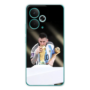Чехлы Лео Месси Аргентина для Realme 14T – Кубок Мира