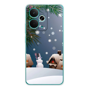Чехлы на Новый Год Realme 14T – Зима