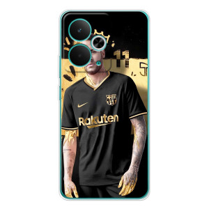 Силиконовый Чехол Realme 14T – Gold Neymar