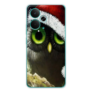 Чехлы с принтом СОВЫ для Realme 14T – Новогодняя Сова