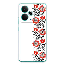 Чехол для Патриота Украины Realme 14T - (AlphaPrint) (Яркая вишиванка)