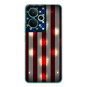 Чехол Флаг USA для Realme 14T – Флаг США 2