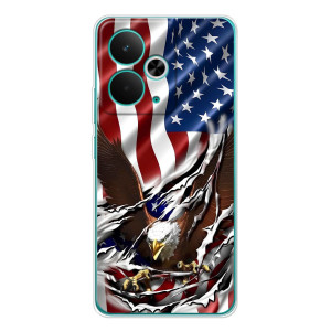 Чехол Флаг USA для Realme 14T – Флаг USA