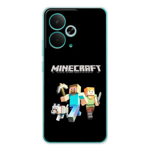 Чохол Майнкрафт на Realme 14T (AlphaPrint) Minecraft