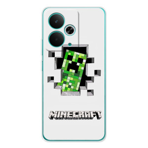 Чохол Майнкрафт на Realme 14T (AlphaPrint) Minecraft