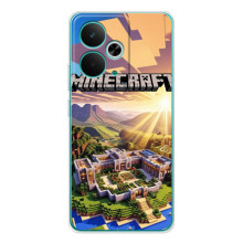 Чехол майнкрафт для Realme 14T (MINECRAFT)