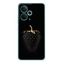 Чохол з зображенням смачної їжі для Realme 14T – Чорна полуниця