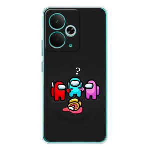 Чехол Амонг Ас для Realme 14T (AlphaPrint)