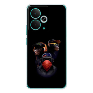 Чехол с Обезьянами Realme 14T - (AlphaPrint)