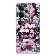 Чехол с кроликом Куроми на Realme 14T – Коллаж Куроми