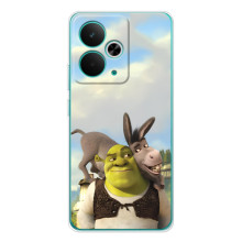 Чохол з мультфільмом Шрек на Realme 14T – Шрек і осел