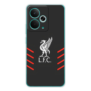 Силиконовые Чехлы принт Футбол на Realme 14T – Эмблема Liverpool