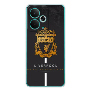 Силиконовые Чехлы принт Футбол на Realme 14T – Liverpool