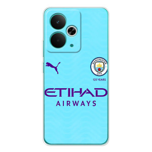 Силиконовые Чехлы принт Футбол на Realme 14T – Man City
