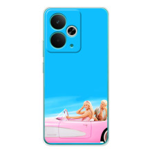 Силиконовый Чехол Барби Фильм на Realme 14T (Барби и Кен)