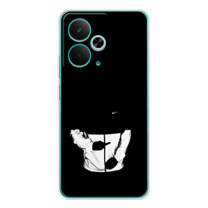 Силиконовый Чехол на Realme 14T с картинкой Nike (Nike стиль)