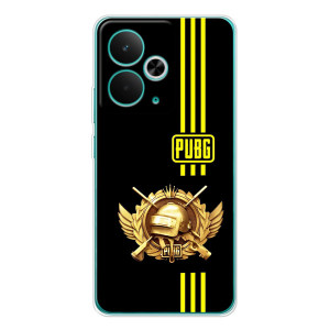 Чохол (TPU) з картинкою "Лого Пабг" на 14Т (Логотип PUPG)