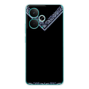 Силиконовый Чехол на Realme 14T – Воротник вышиванки